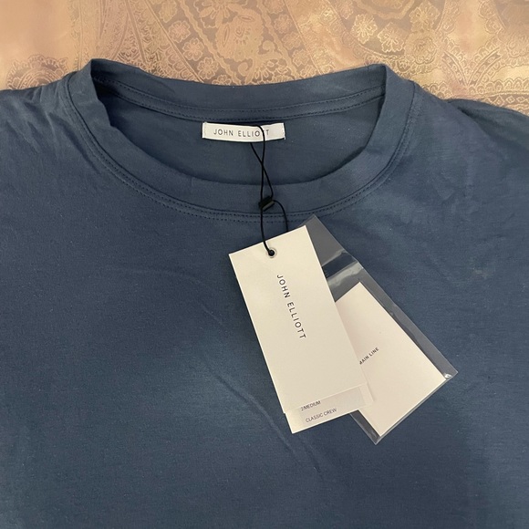 John Elliott Mens Classic Crew Tee Sz 2/M - Picture 3 of 7